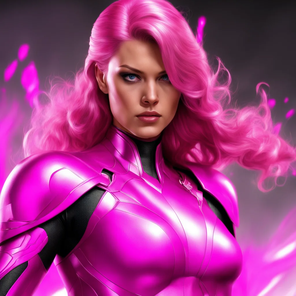 pink warrior princess by artist alex ross for the avengers marvel cinematic light photographic high detail realistic ren amazing awesome portrait 2