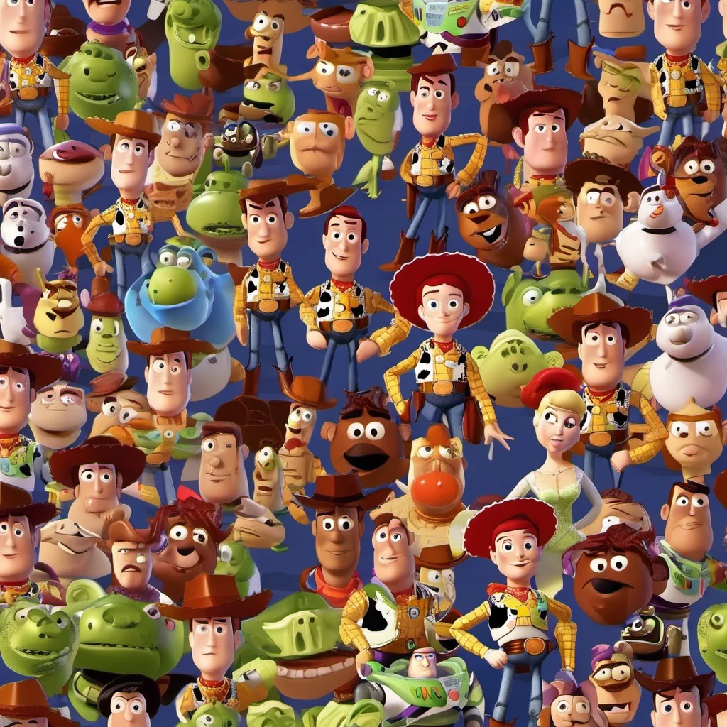 pixar toy story confident engaging wow artstation art 3