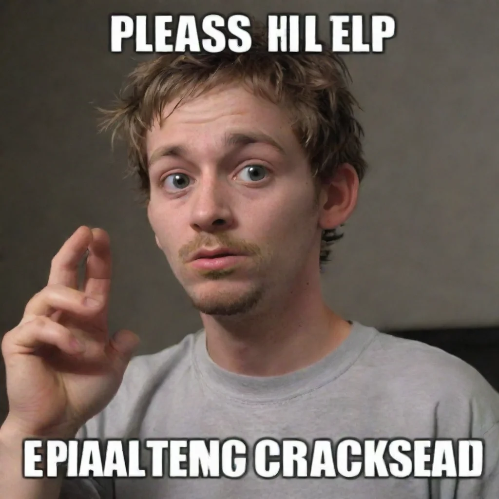 please help pleading crackhead epic meme addict hd wow rofl