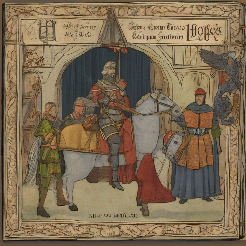 portada de un libro con la imagen de una imagen de estilo medieval