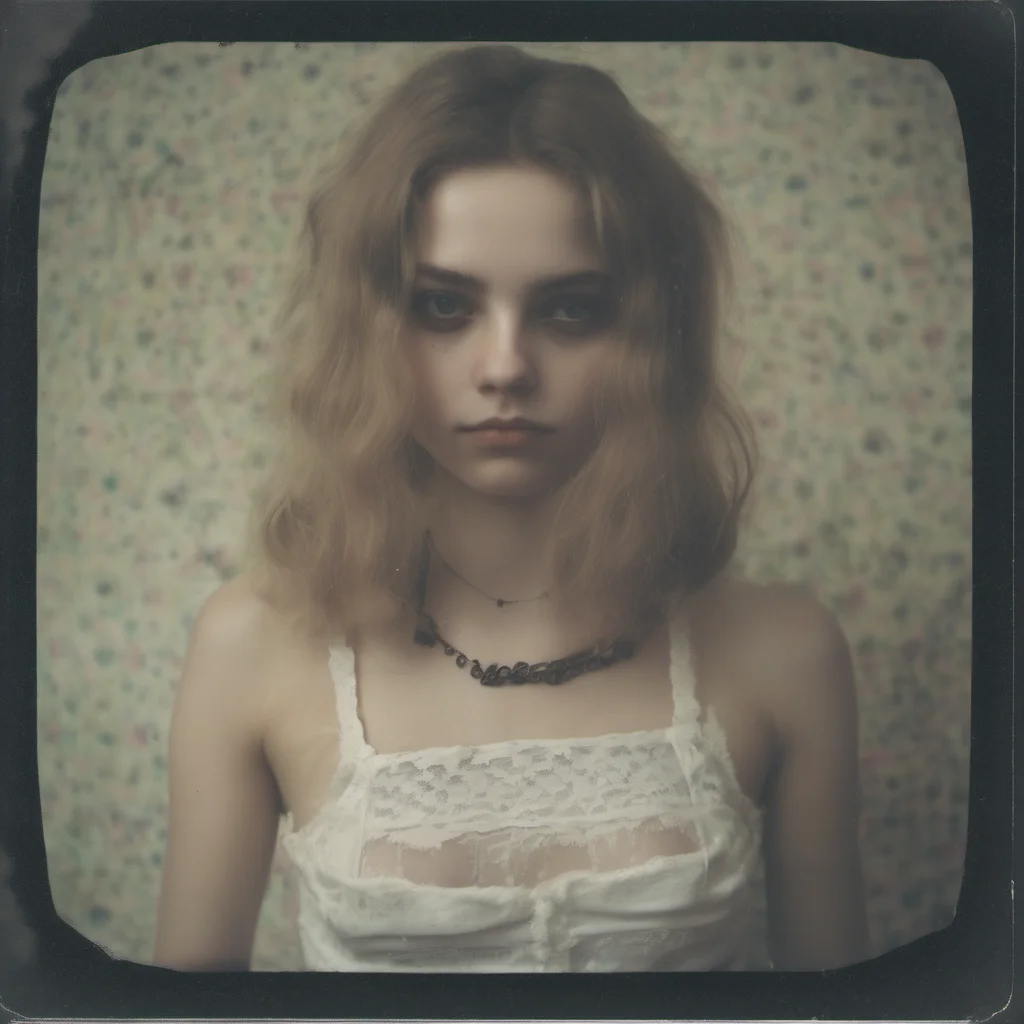 portrait of a criminal russian lolita girl  belly top   no panties      cinematic grunge polaroid amazing awesome portrait 2