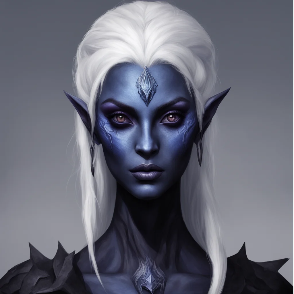 aiportrait of female drow amazing awesome portrait 2