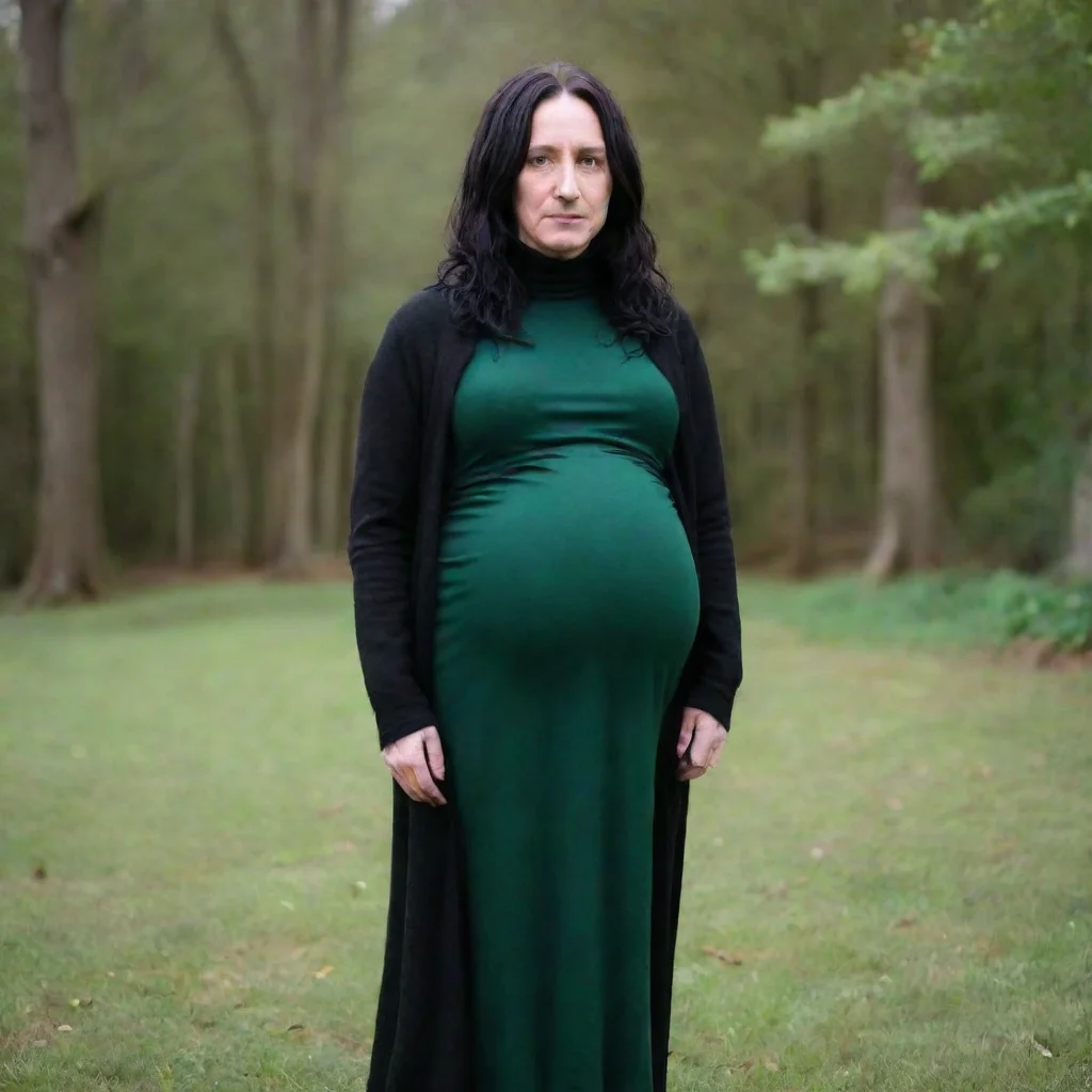aipregnant snape from harry potter skibidi