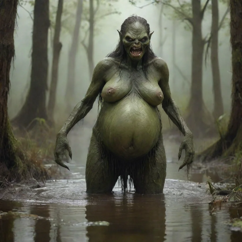 pregnant swamp demon 