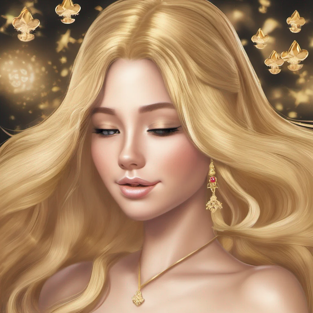 princess golden blonde confident engaging wow artstation art 3
