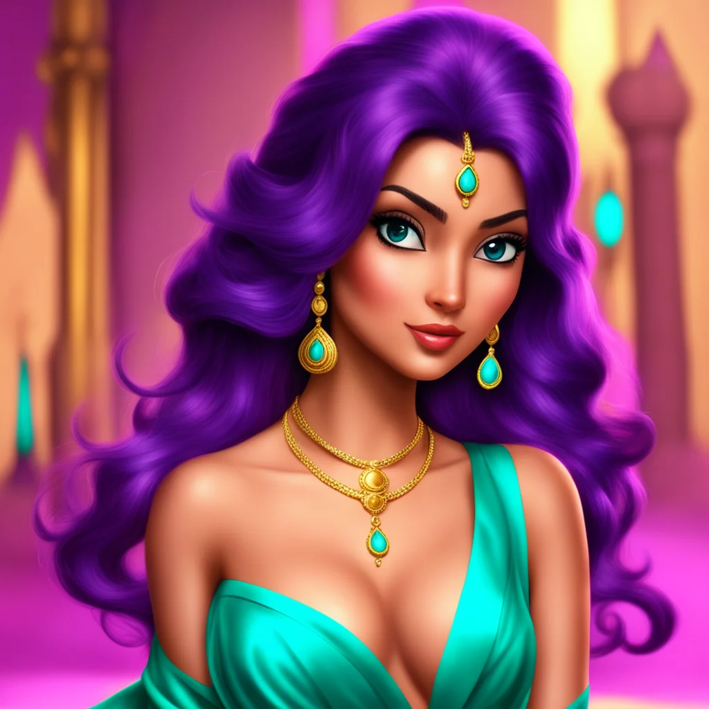princess jasmine cheveux couper amazing awesome portrait 2