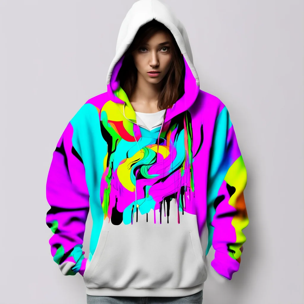 aiprintable hoody design model wearing hoodie%2C artistic hoody with colorful lines epic beautiful world epic art hoodie print amazing awesome portrait 2