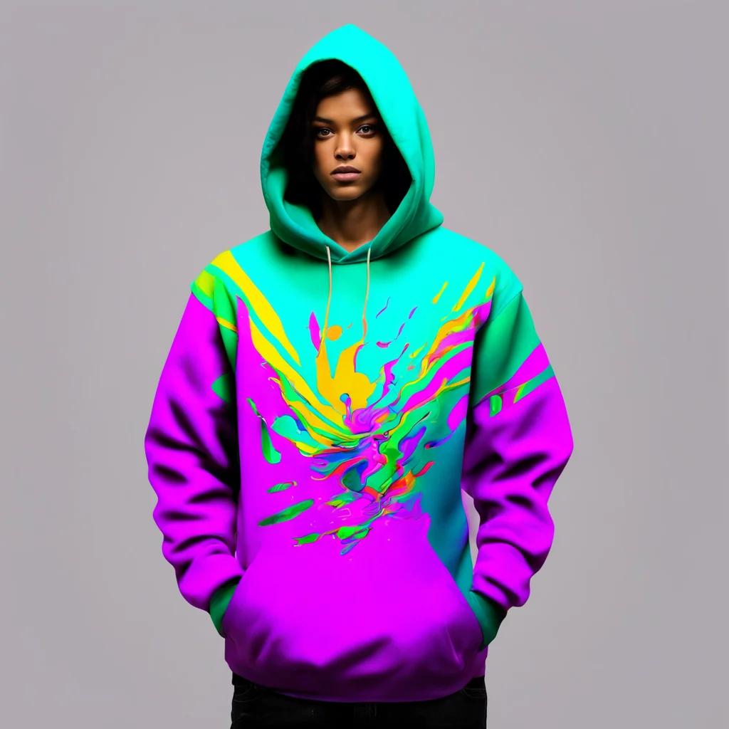aiprintable hoody design model wearing hoodie%2C artistic hoody with colorful lines epic beautiful world epic art hoodie print good looking trending fantastic 1