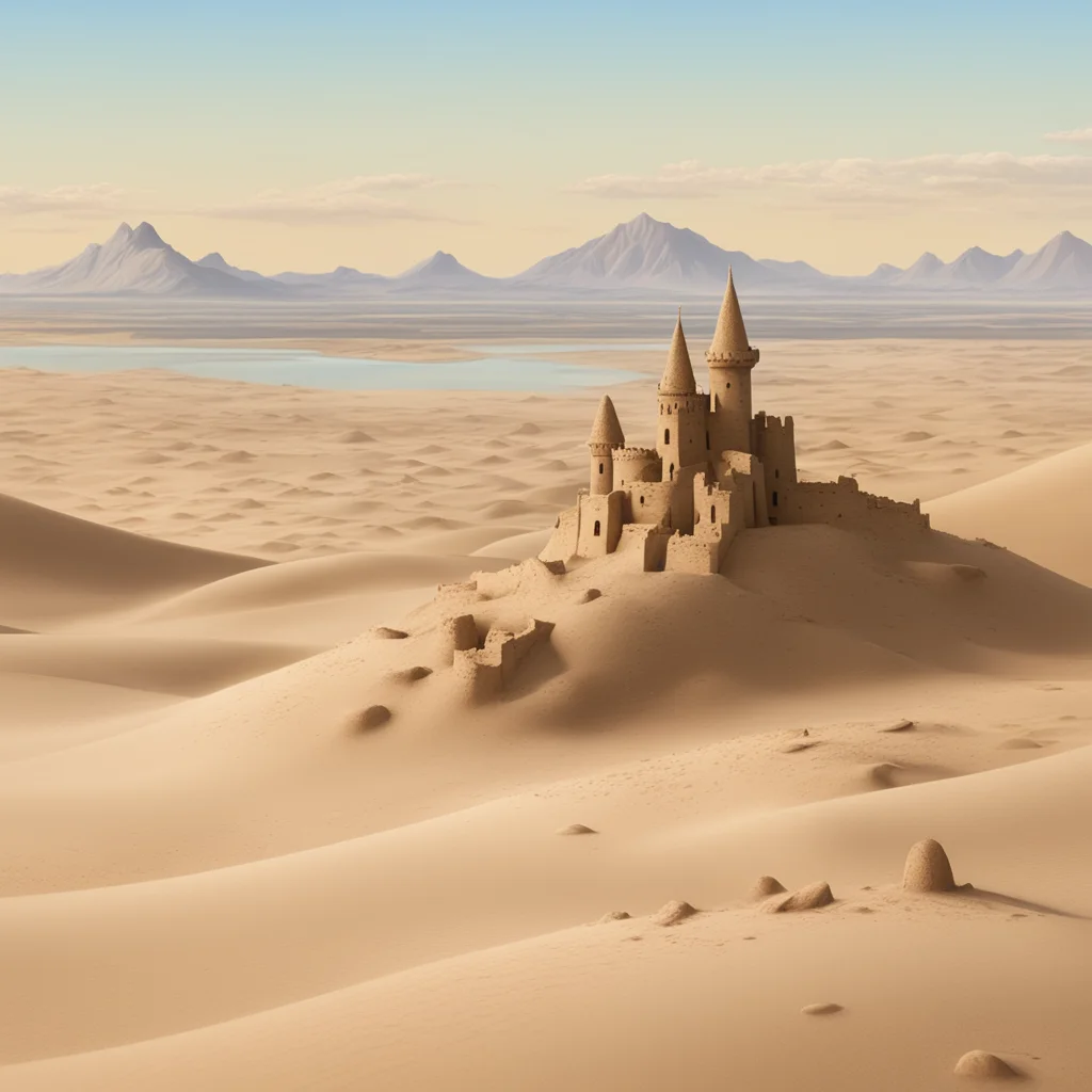 aips1%2C landscape%2C with hills%2C it is a sandy landscape%2C with sandcastle  confident engaging wow artstation art 3