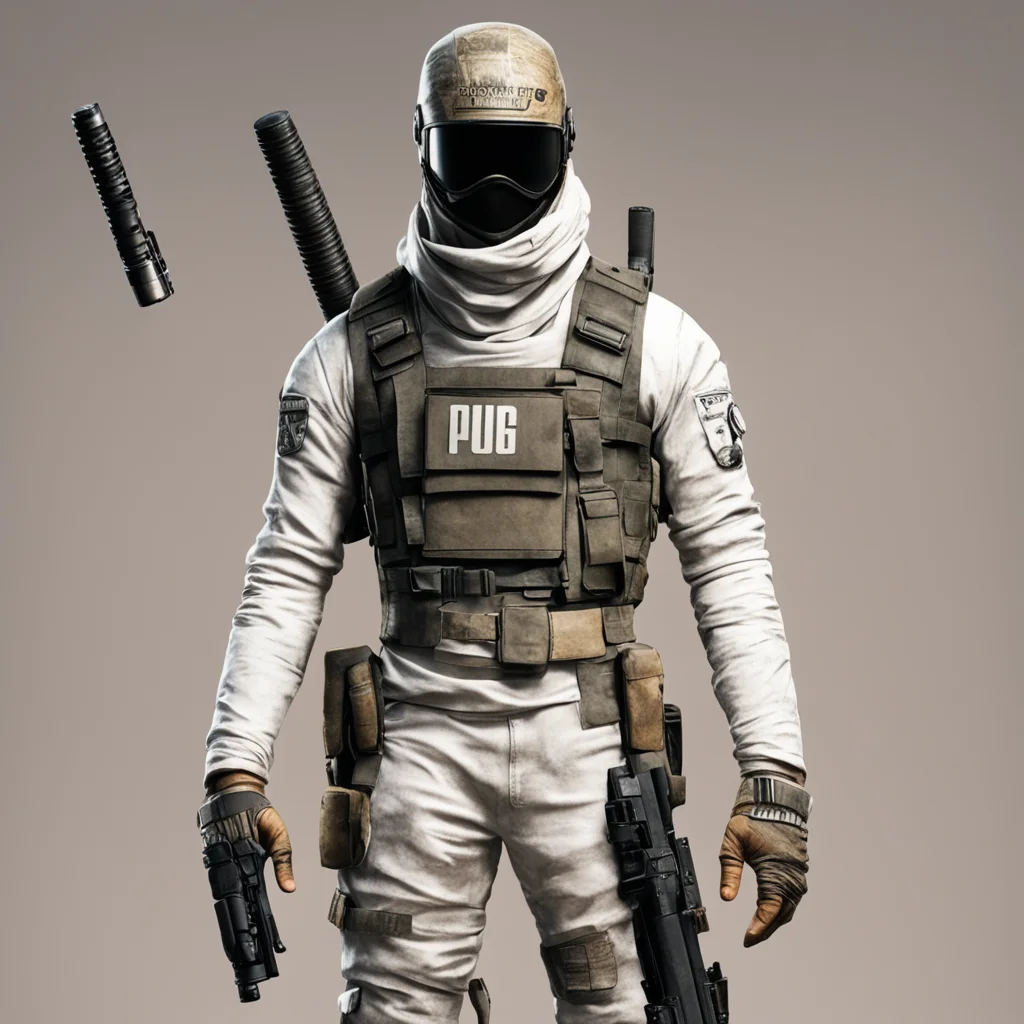 aipubg mummy suit with guns and awais written on background amazing awesome portrait 2