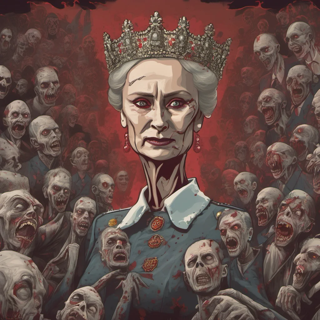 aiputin queen of the zombies confident engaging wow artstation art 3