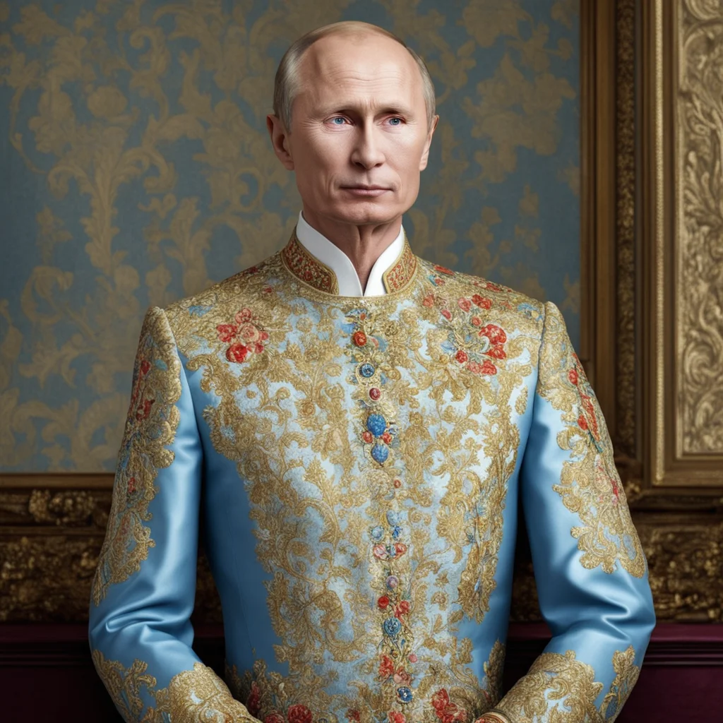 aiputinrenaissance putin in dress in russia amazing awesome portrait 2