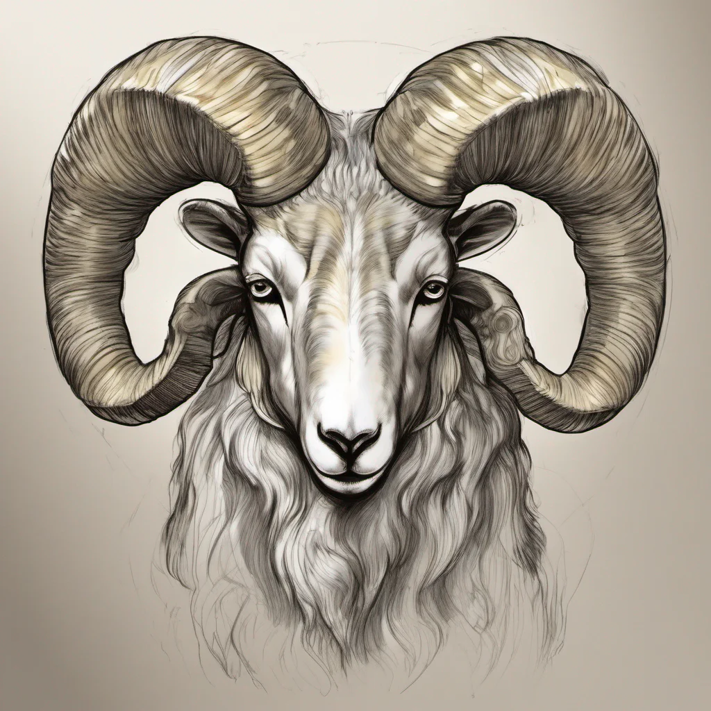 ram golden fleece sketch