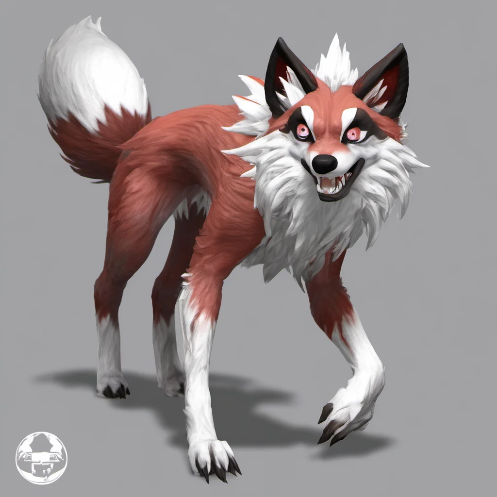 realistic lycanroc %2528midday form%2529 lycanroc midday form amazing awesome portrait 2