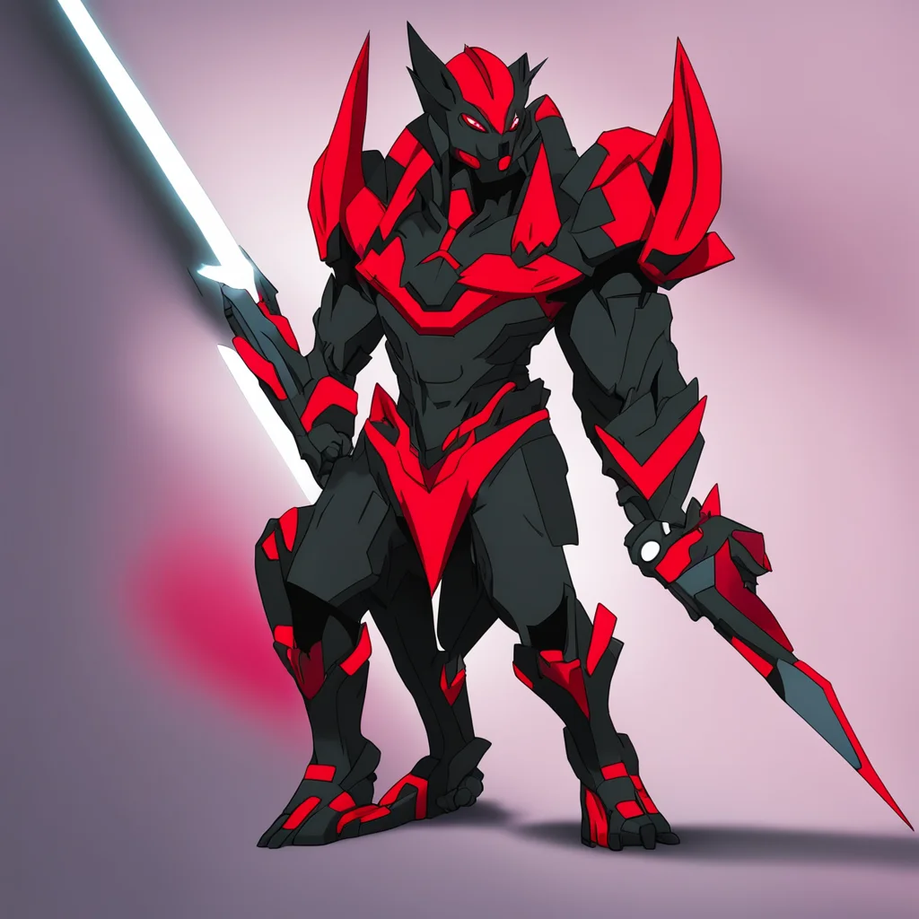 red and black protogen anime good looking trending fantastic 1