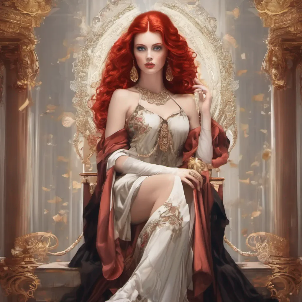 airich goddess with red hair beautiful beauty grace b good looking trending fantastic 1