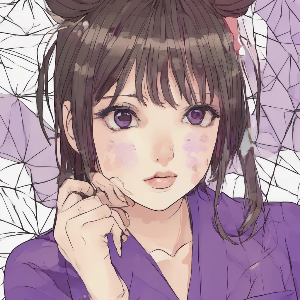 rin nohara purple lines in cheeks