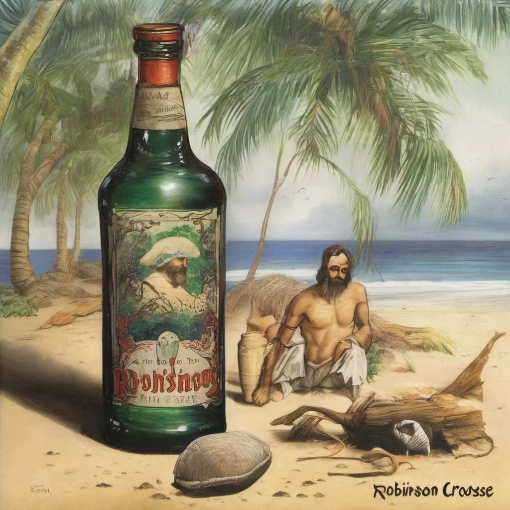 airobinson crusoe%27s friday bottle