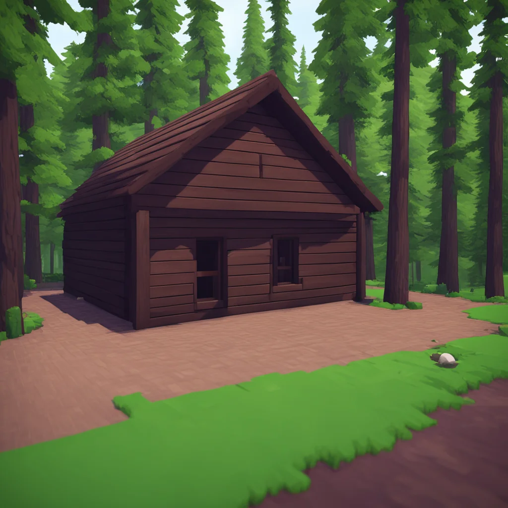 roblox cabin the forest  confident engaging wow artstation art 3