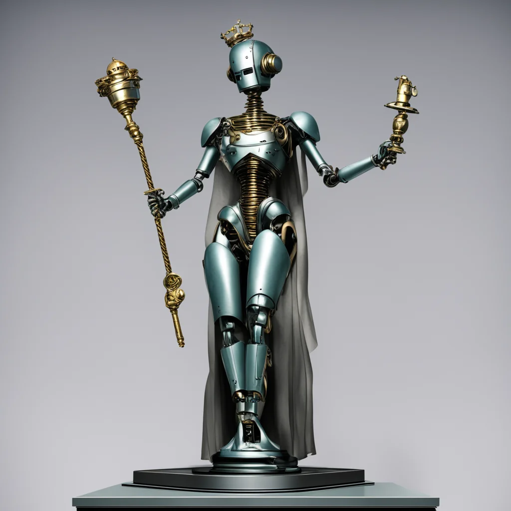 robot as the lady justice confident engaging wow artstation art 3