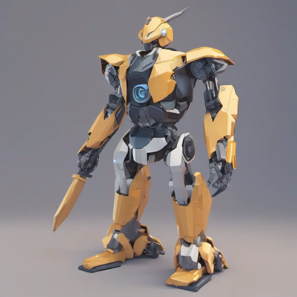 airobot low poly anime good looking trending fantastic 1