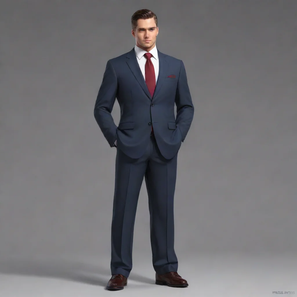 airule 34 male in a suit