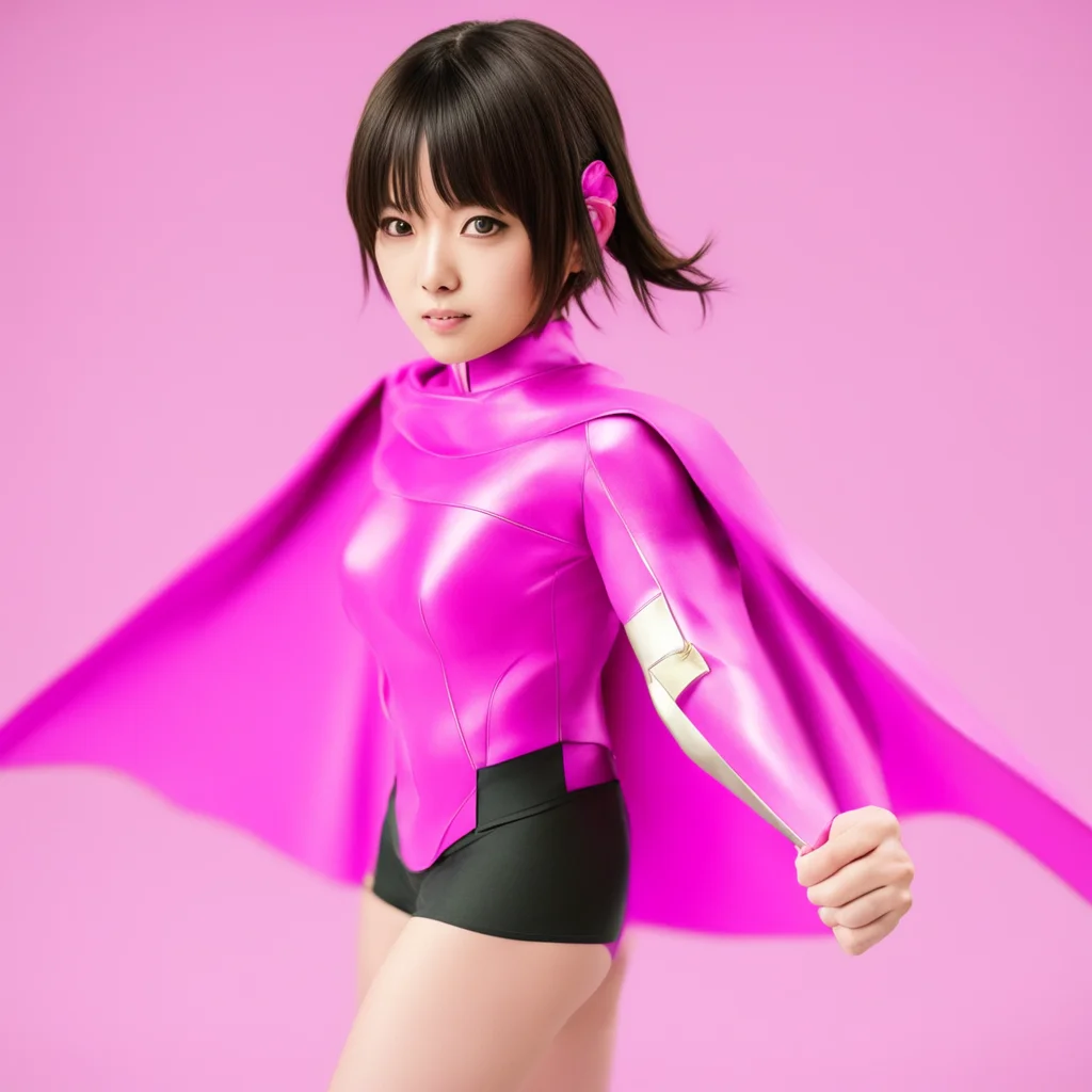 sakura yui superhero confident engaging wow artstation art 3