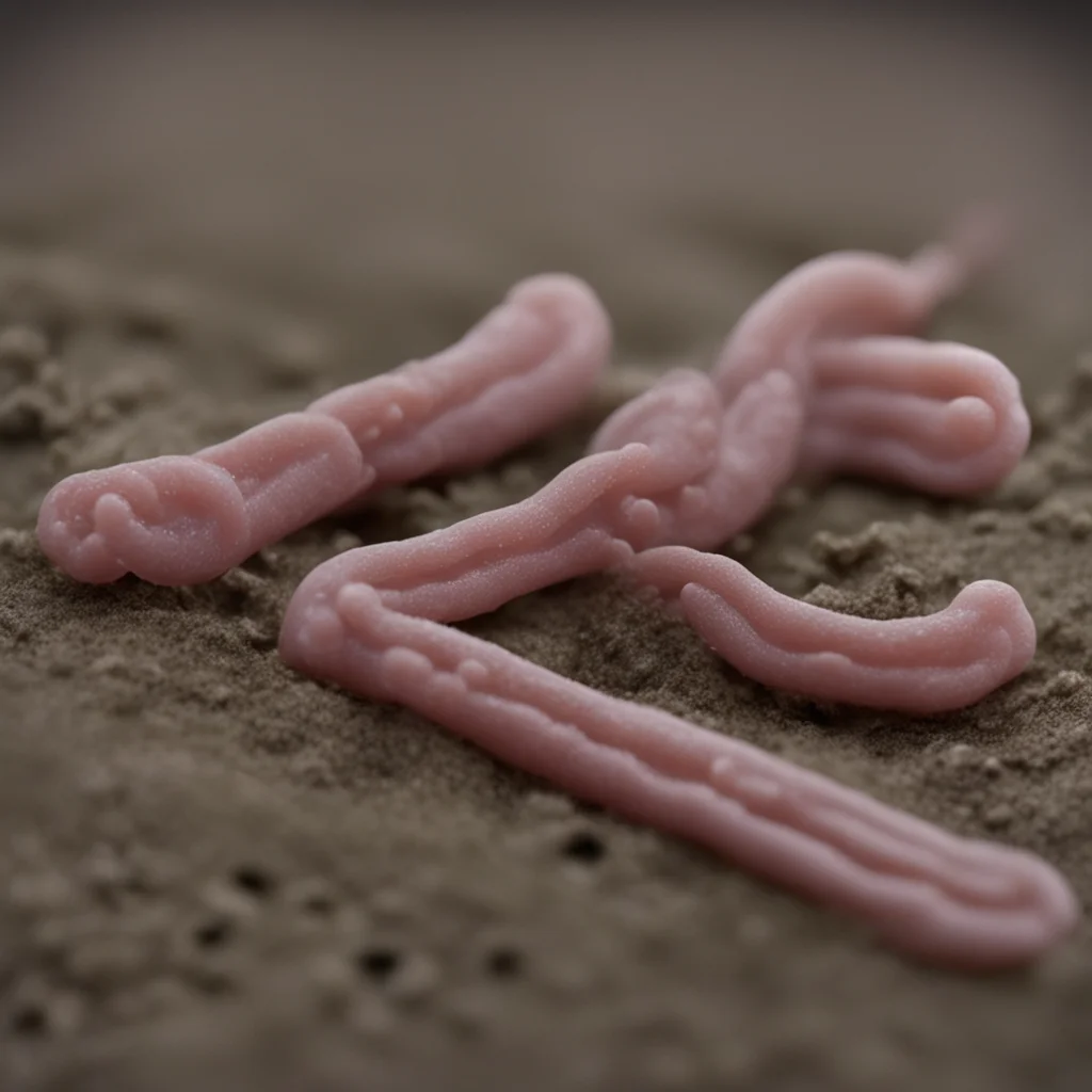 scary mutant flat worm planarians
