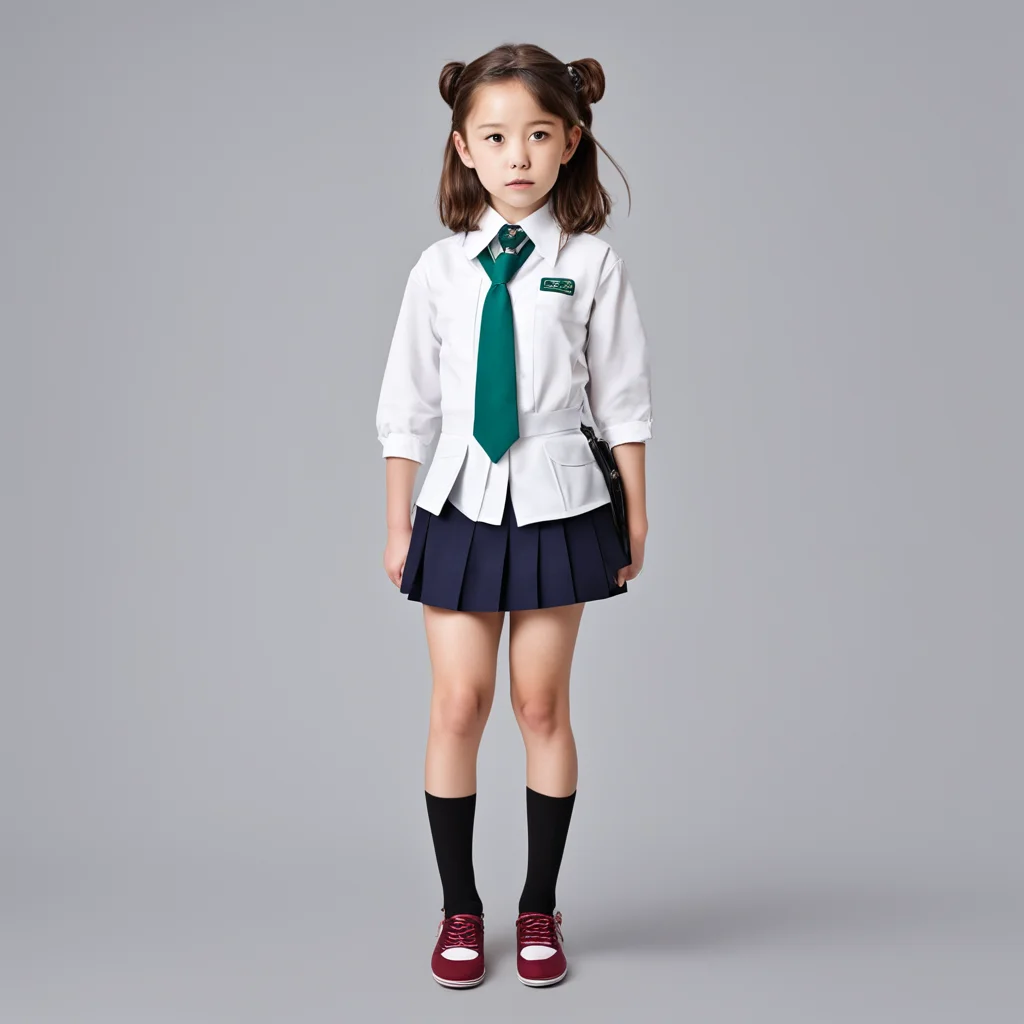 aischool uniform girl