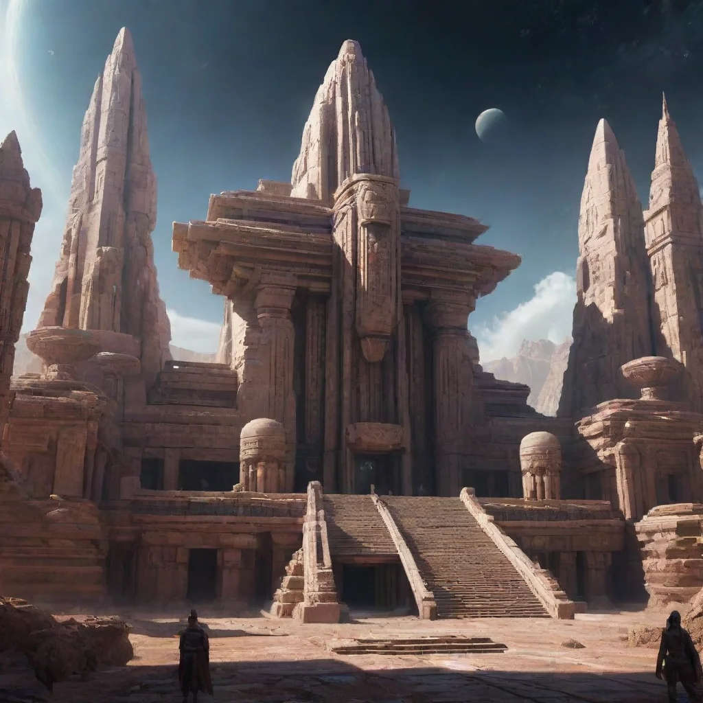 sci fi temple