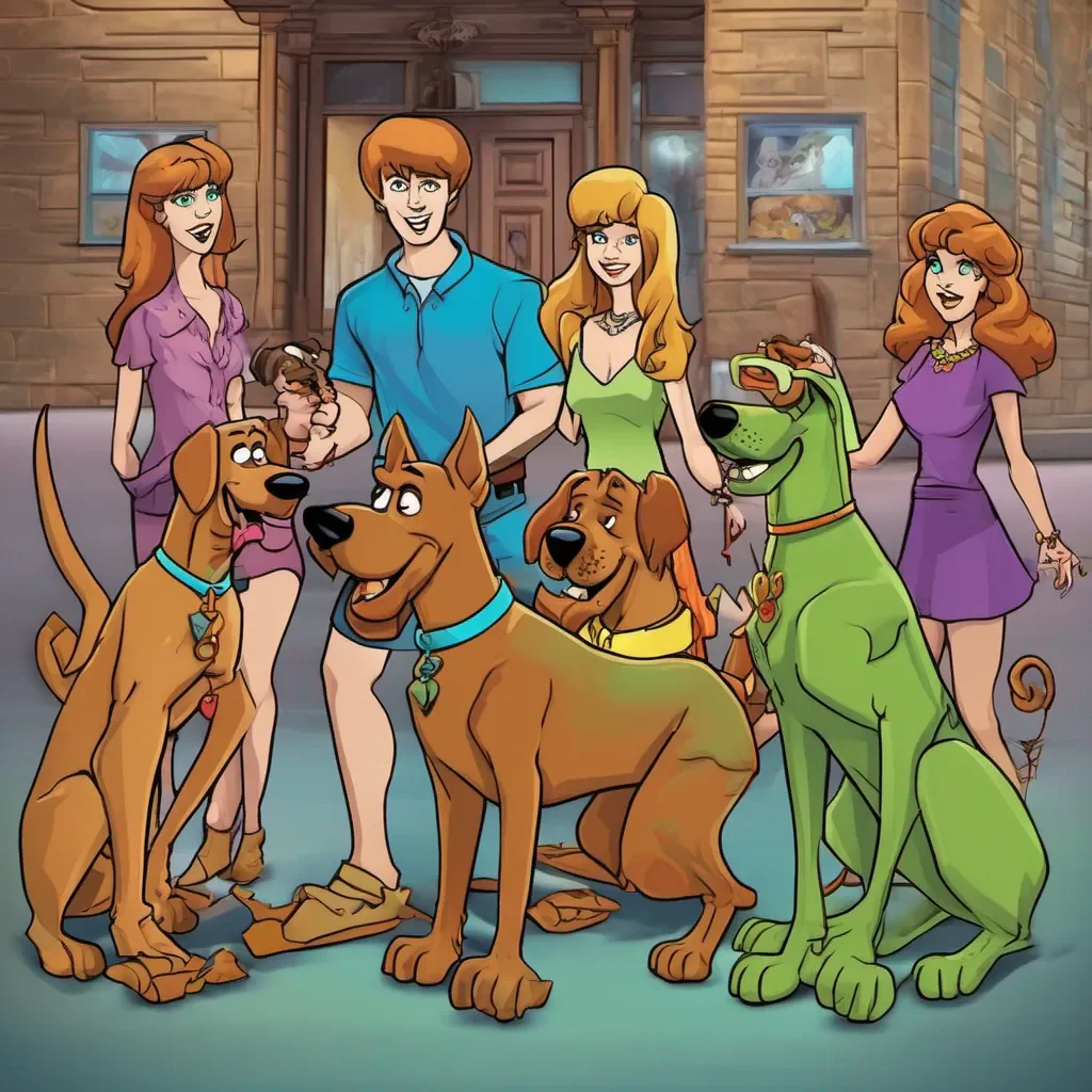 scooby doo style amazing awesome portrait 2
