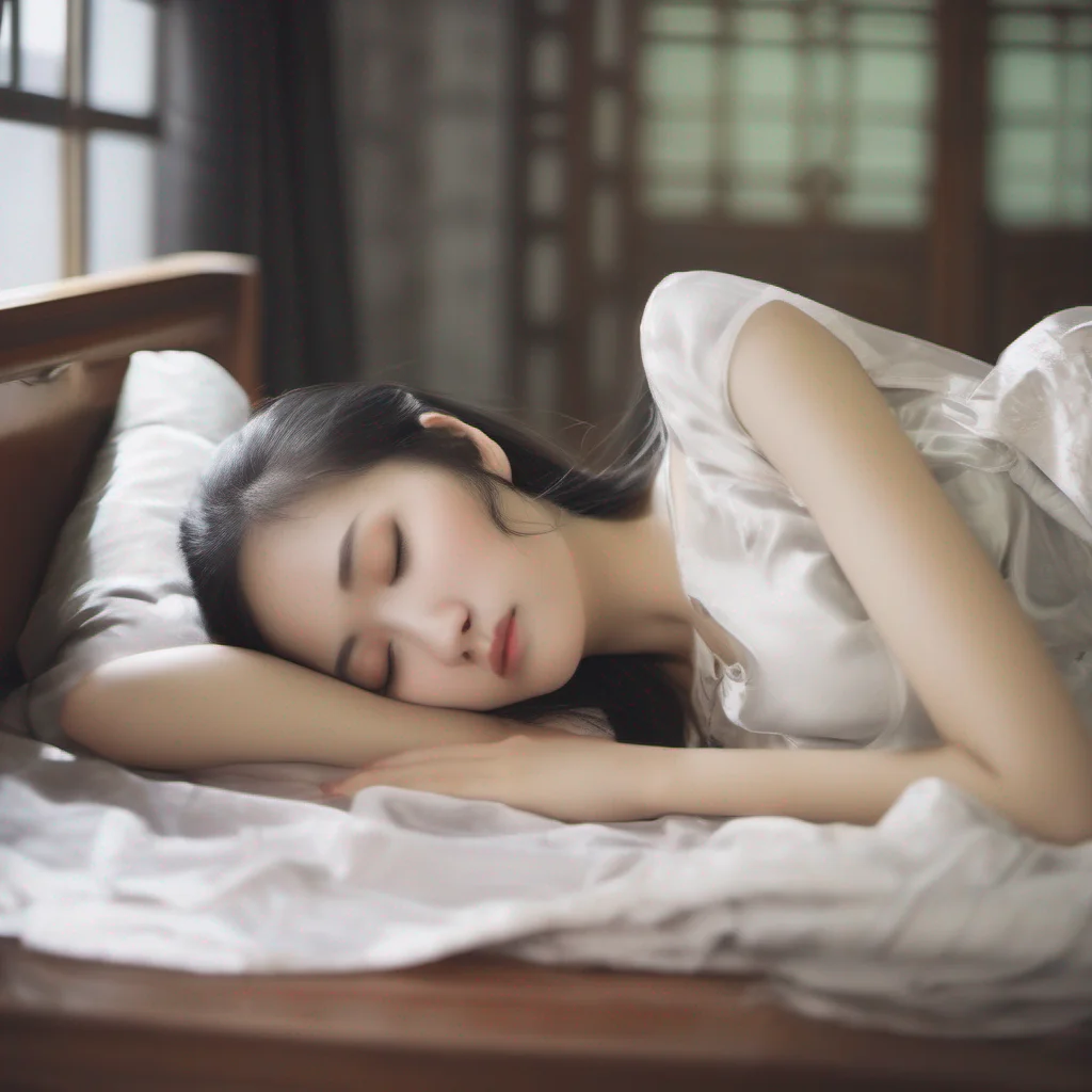 aiseductive chinese girl sleeping good looking trending fantastic 1