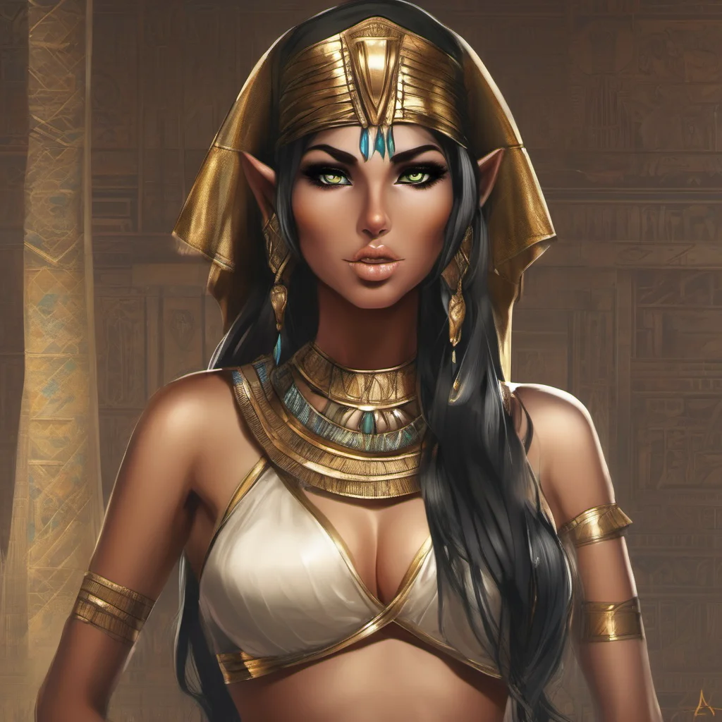 seductive egyptian elf