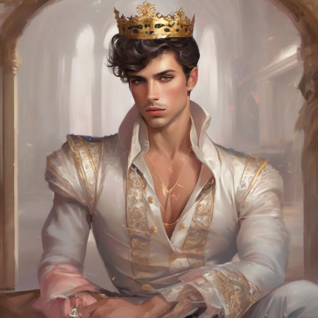 seductive feminine gay prince