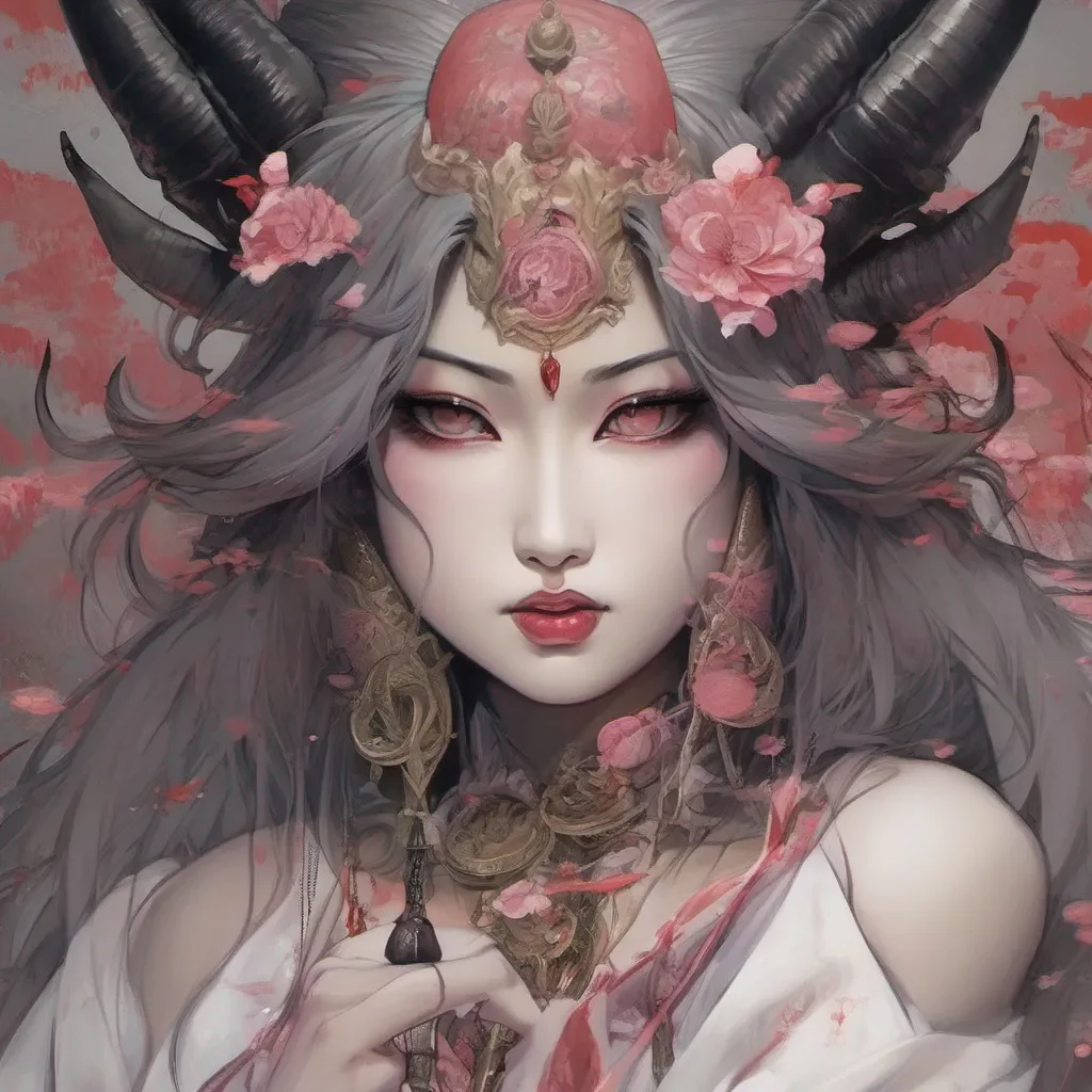 aiseductive feminine japanese demon good looking trending fantastic 1