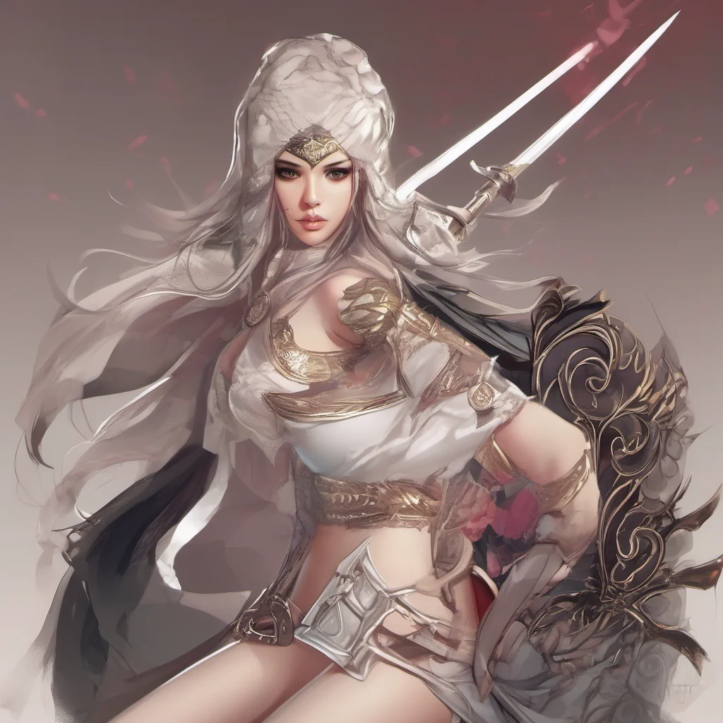 aiseductive feminine warrior
