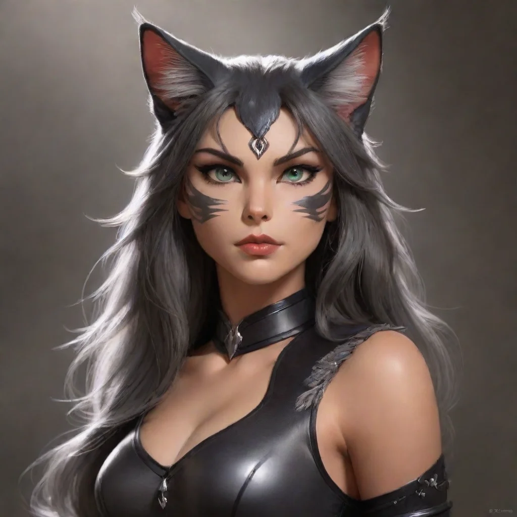 aiseductive woman warrior cat