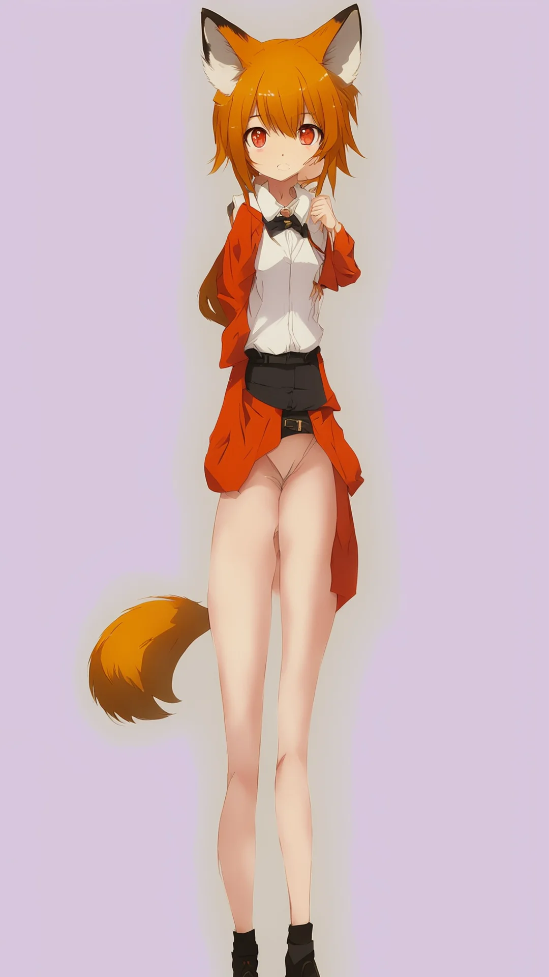aisenko%2C fox%2C anime%2C cute%2C tail%2C skinny girl good looking trending fantastic 1 tall