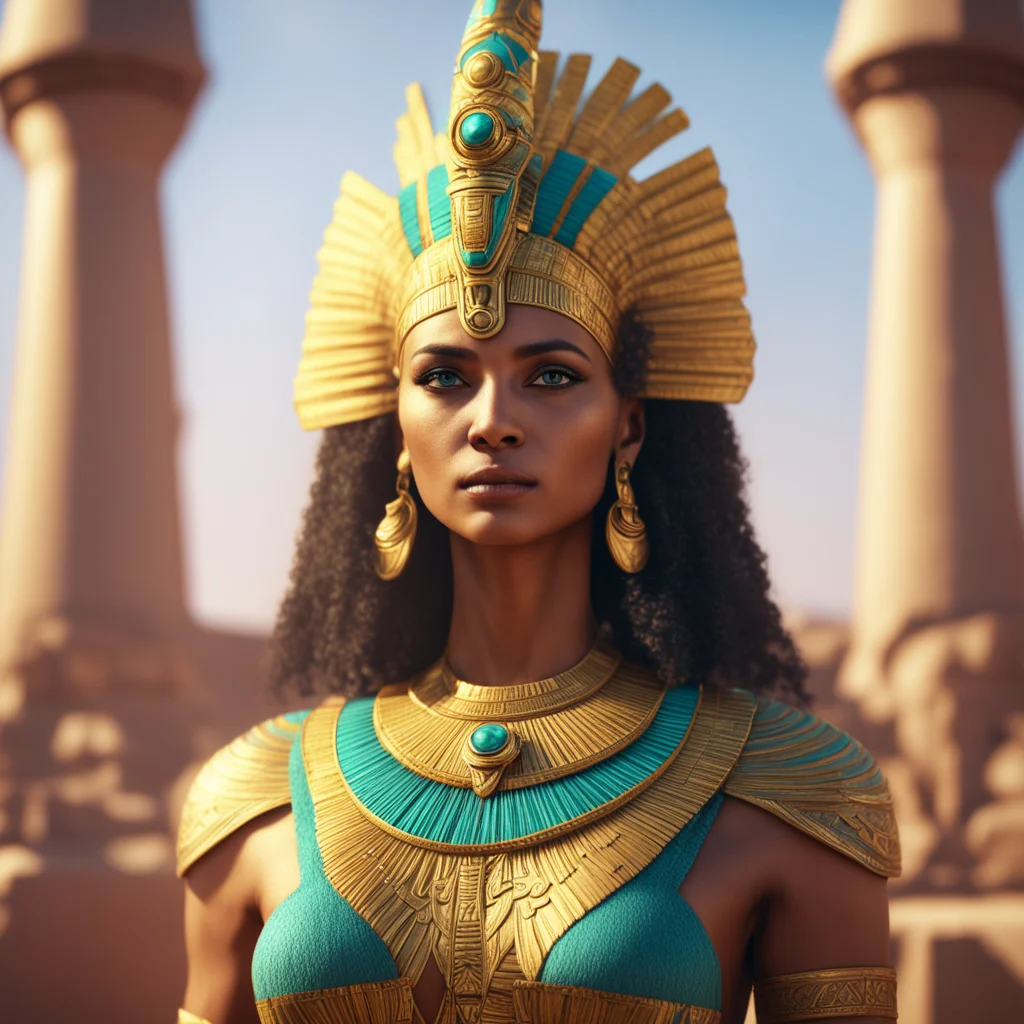 serqet selket goddess of protection egyptian heritage octane render cinematic color grading soft light atmospheri reali good looking trending fantastic 1
