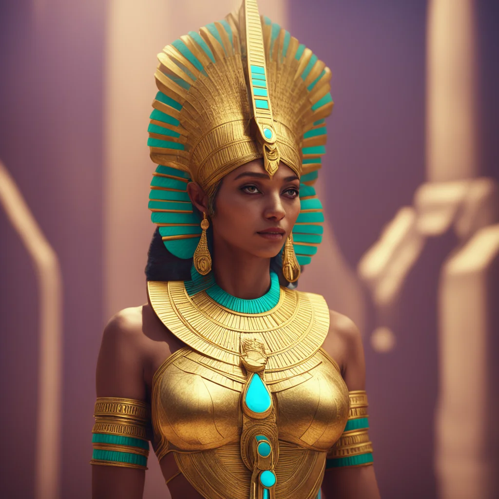 aiserqet selket goddess of protection egyptian heritage octane render cinematic color grading soft light atmospheri reali