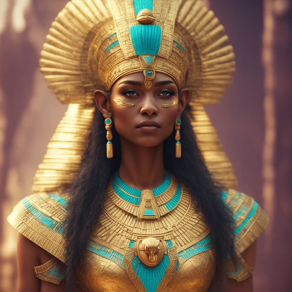aiserqet selket goddess of protection egyptian heritage octane render cinematic color grading soft light atmospheric reali confident engaging wow artstation art 3