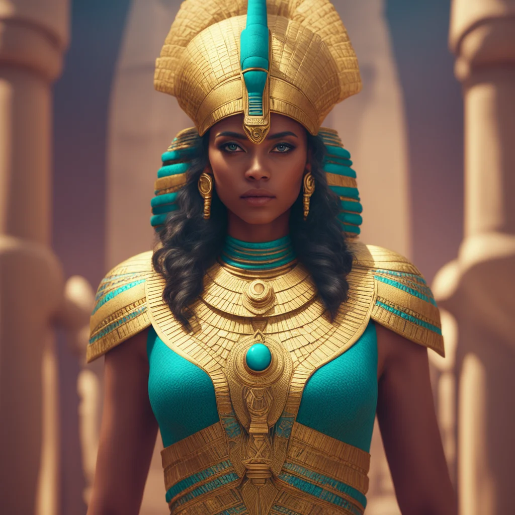 serqet selket goddess of protection egyptian heritage octane render cinematic color grading soft light atmospheric reali