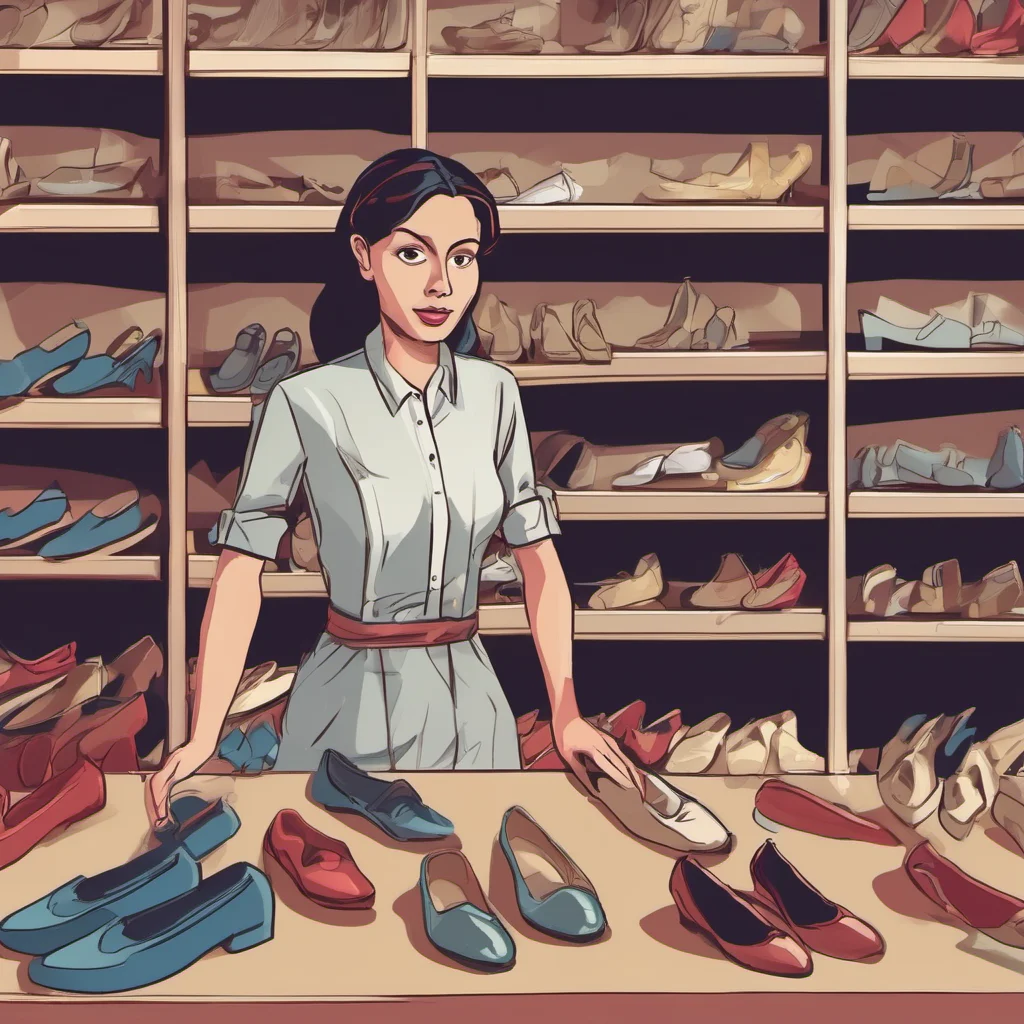 aishoes store saleswoman worker