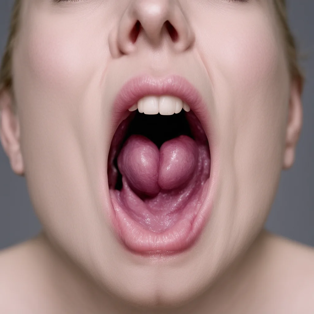 showing uvula female  amazing awesome portrait 2