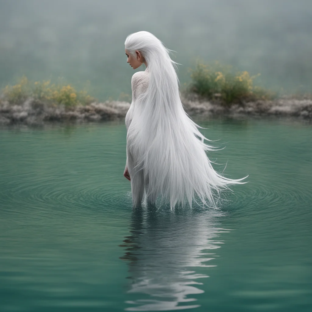 aisirin%2C tail%2C water%2C white hair amazing awesome portrait 2