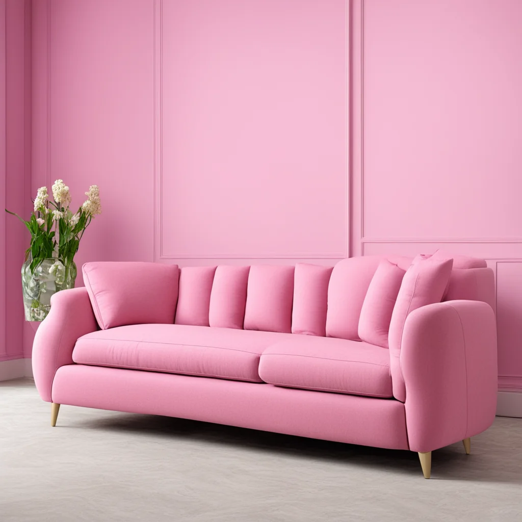 aisofa color that match wall with pink and cream color amazing awesome portrait 2