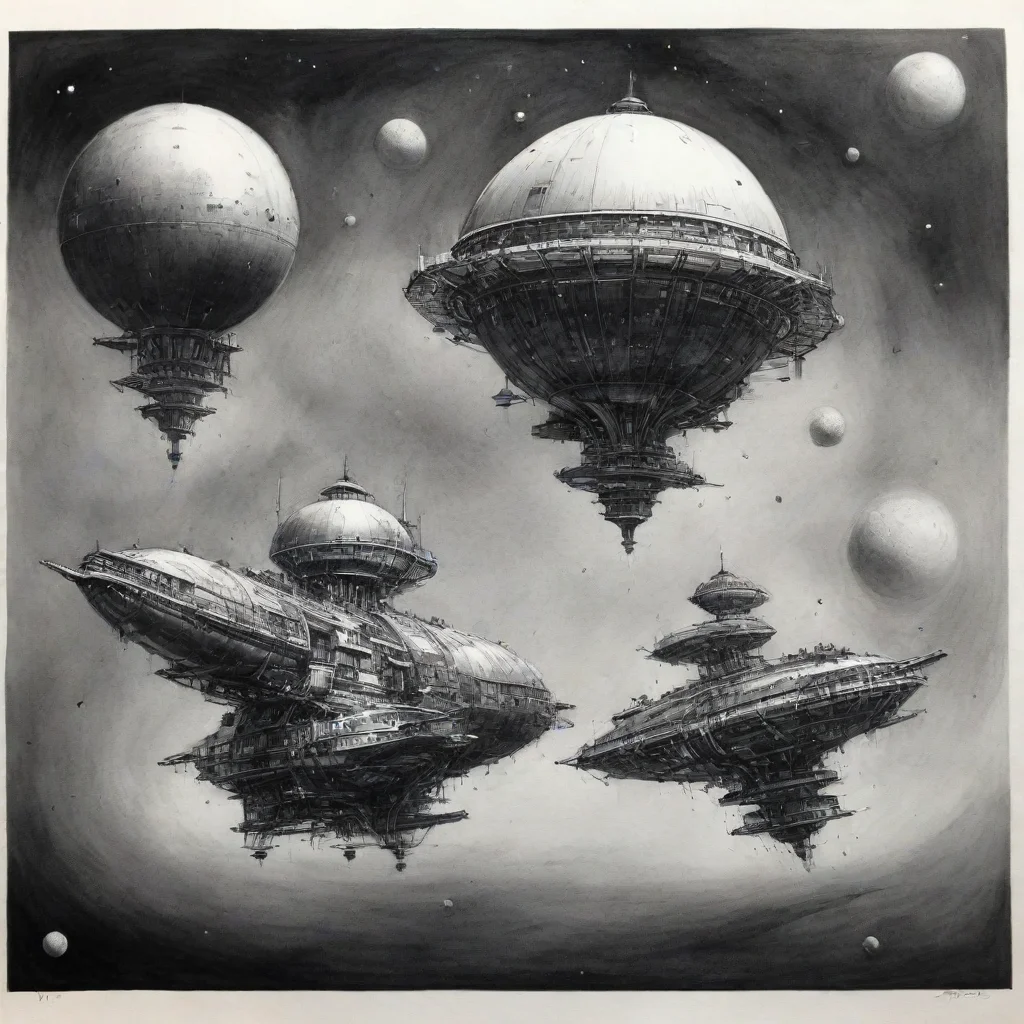 aispheric spaceships ink