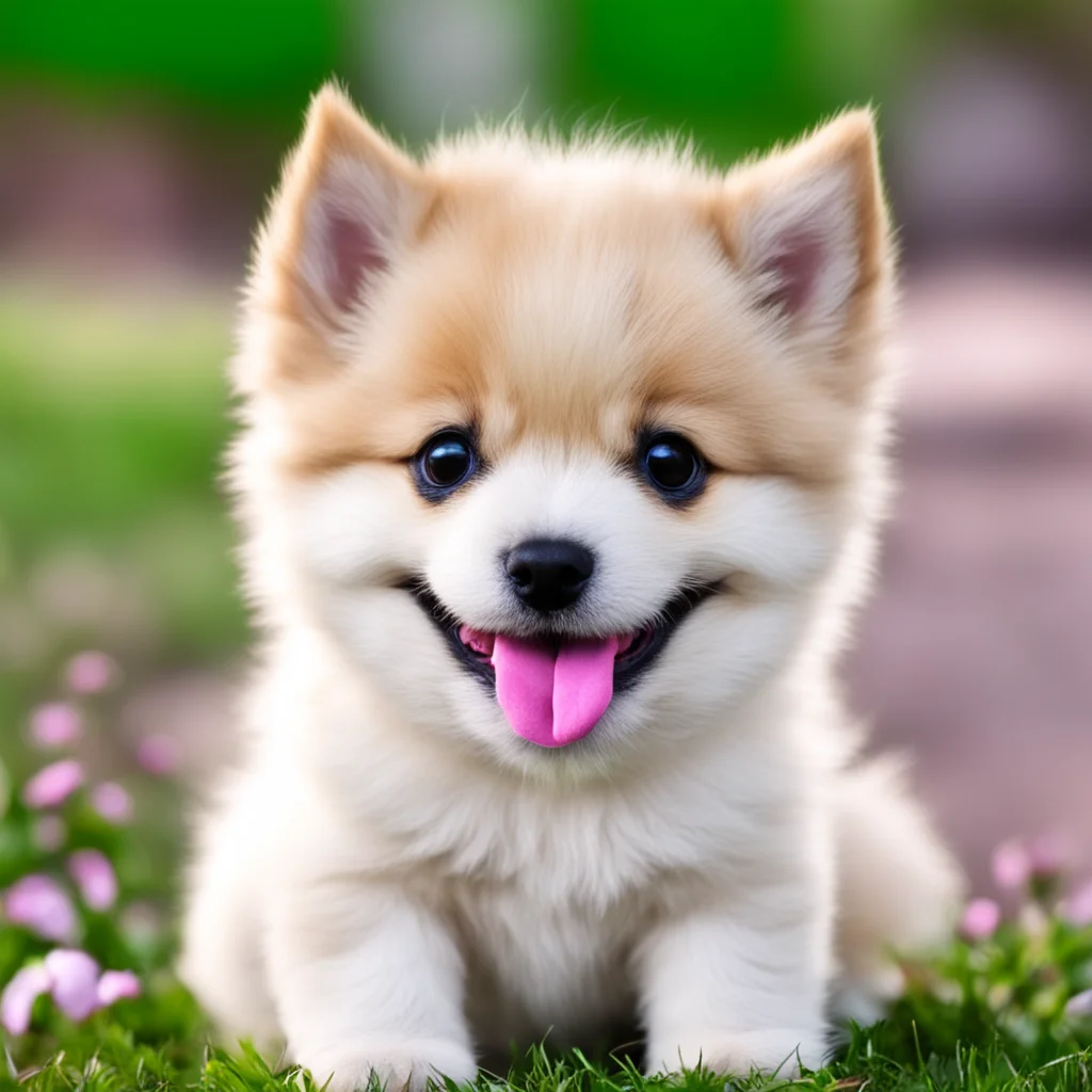 spitz puppy with a smile good looking trending fantastic 1
