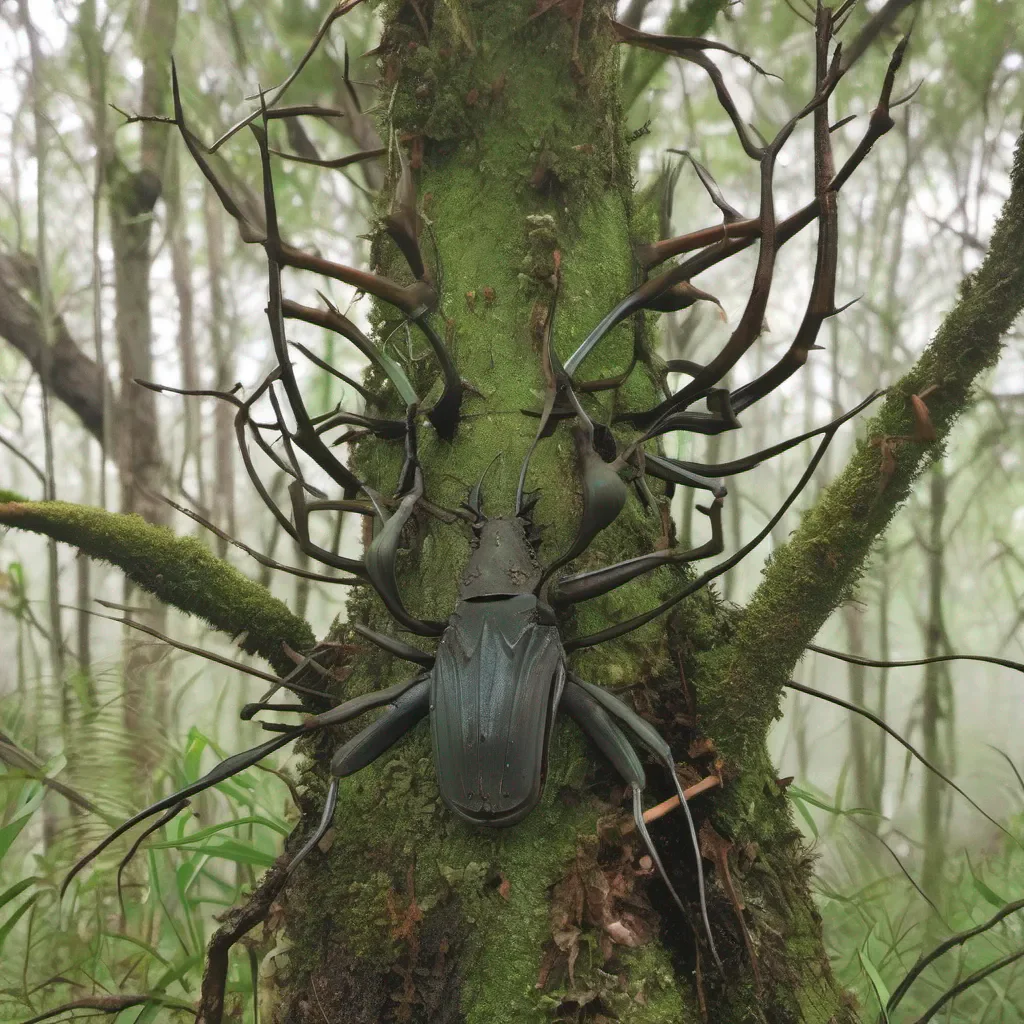 staghorn beetle swamp amazing awesome portrait 2