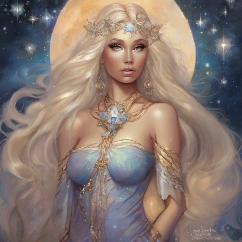 aistar goddess blonde fantasy art night opal amazing awesome portrait 2